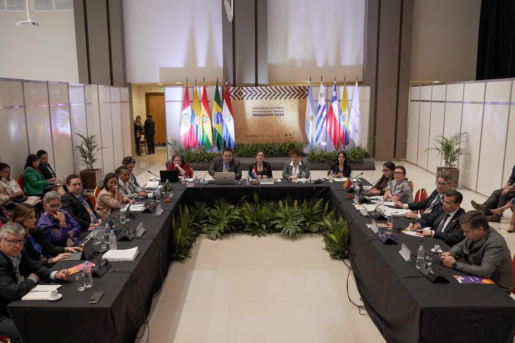 La presidencia pro tempore de Paraguay organizó la reunión en Alto Paraná. Foto: Gentileza/Tarcisio Boquady