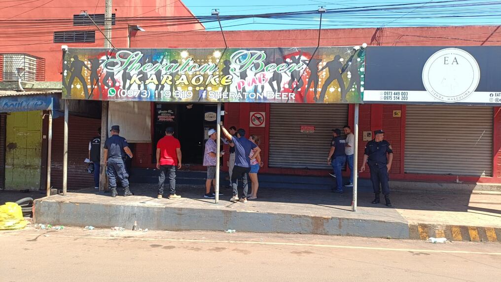 La víctima fatal fue identificada como Marcos Antonio Benítez Pérez (27), quien recibió un disparo en el abdomen. Foto: Gentileza