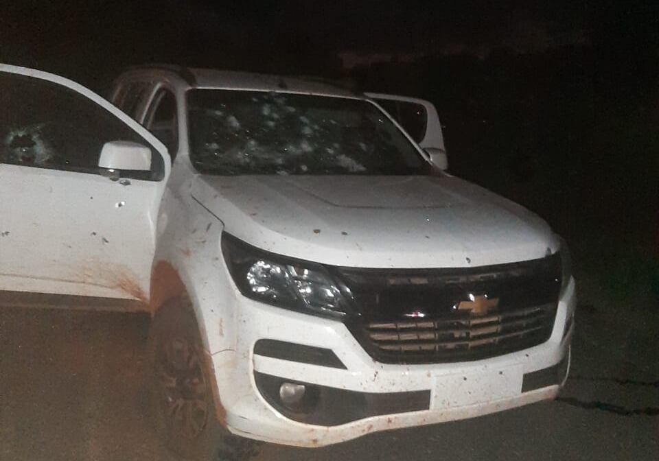 Sicarios de un grupo narco rival al de Felipe Acosta, alias “Macho”, habría producido un enfrentamiento en la Colonia Britez Cué. Foto: Gentileza