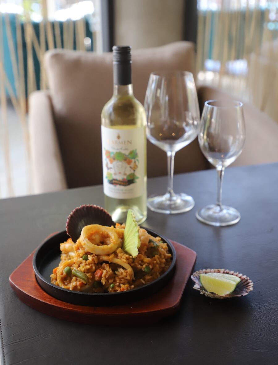 Arroz con mariscos