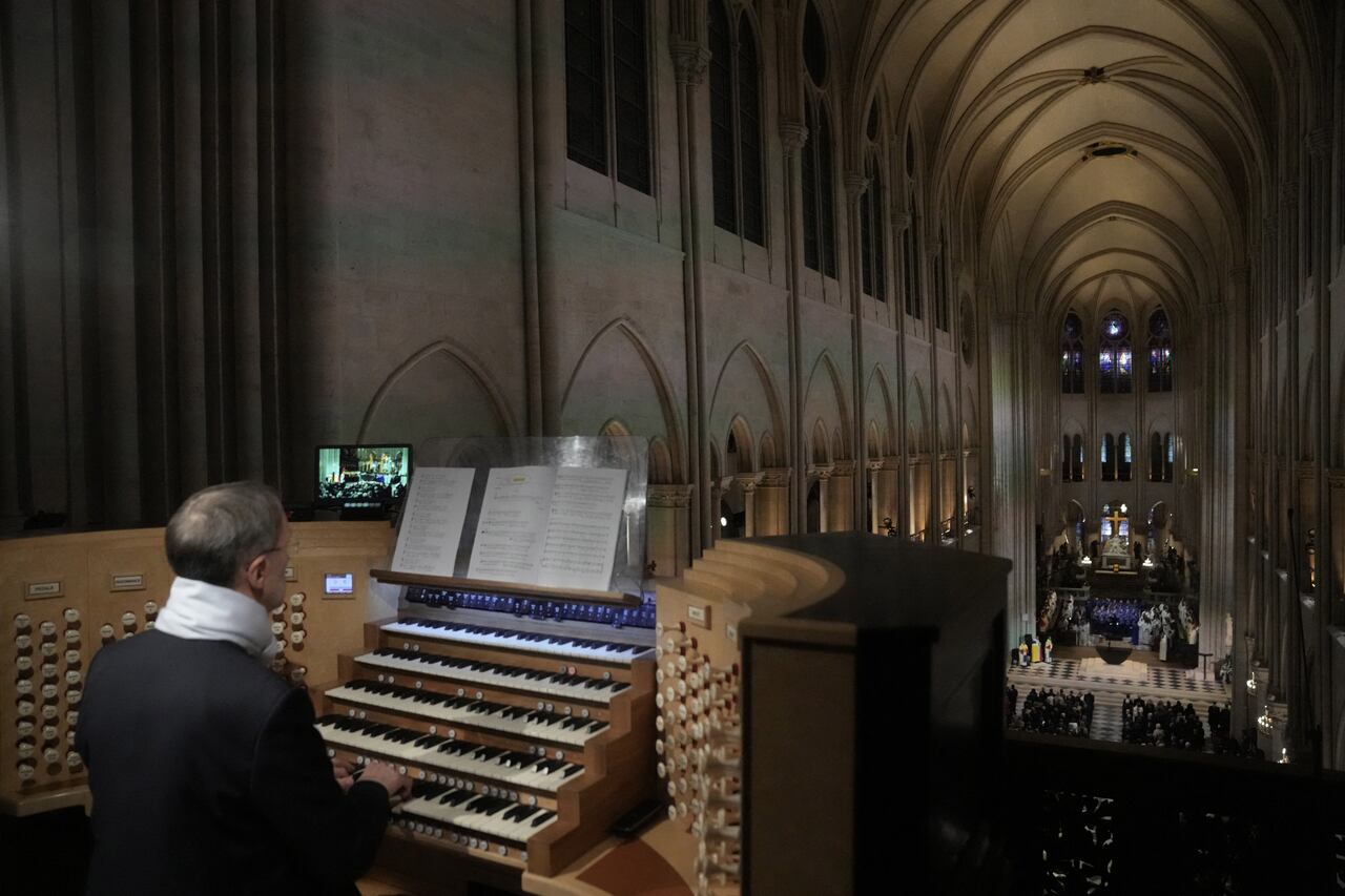 Latry organista de Notre Dame