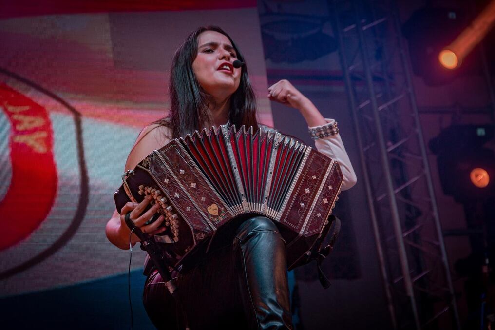 La joven artista se une a la delegación paraguaya que participa en la séptima edición del evento en Brasil. Foto: Gentileza
