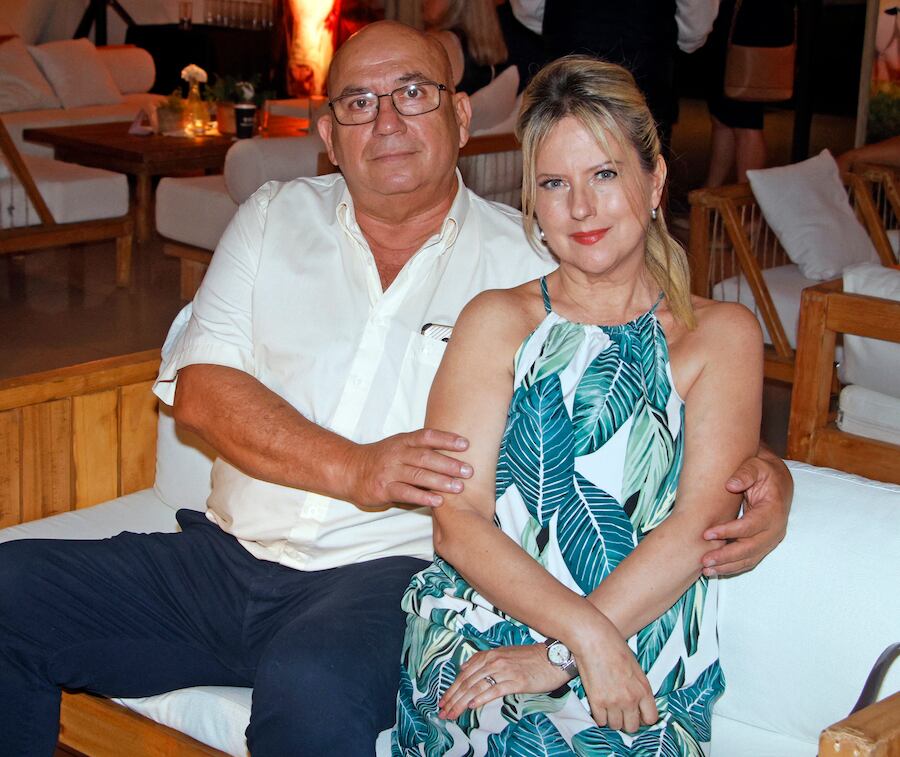 Marcial Viveros y Gerda Hempel