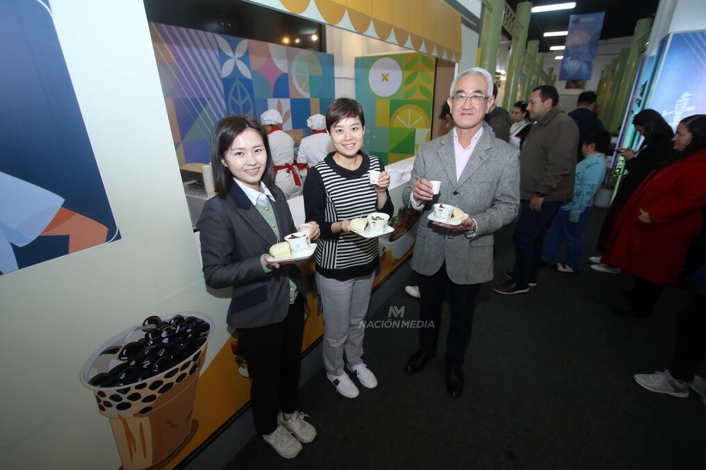 La República de China (Taiwán) compartió sus platos típicos en la Expo 2023. Foto: Emilio Bazán