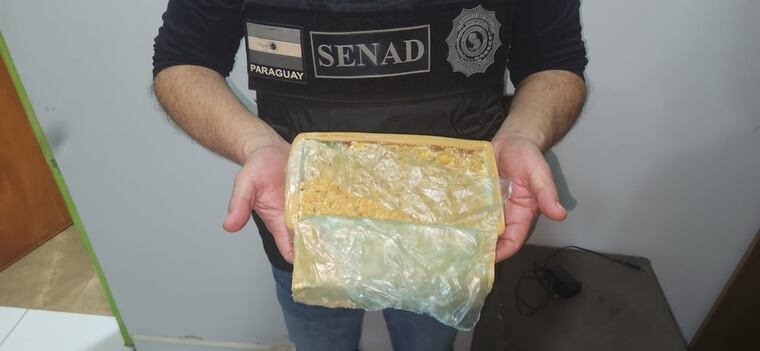 Evidencias incautadas en su poder.