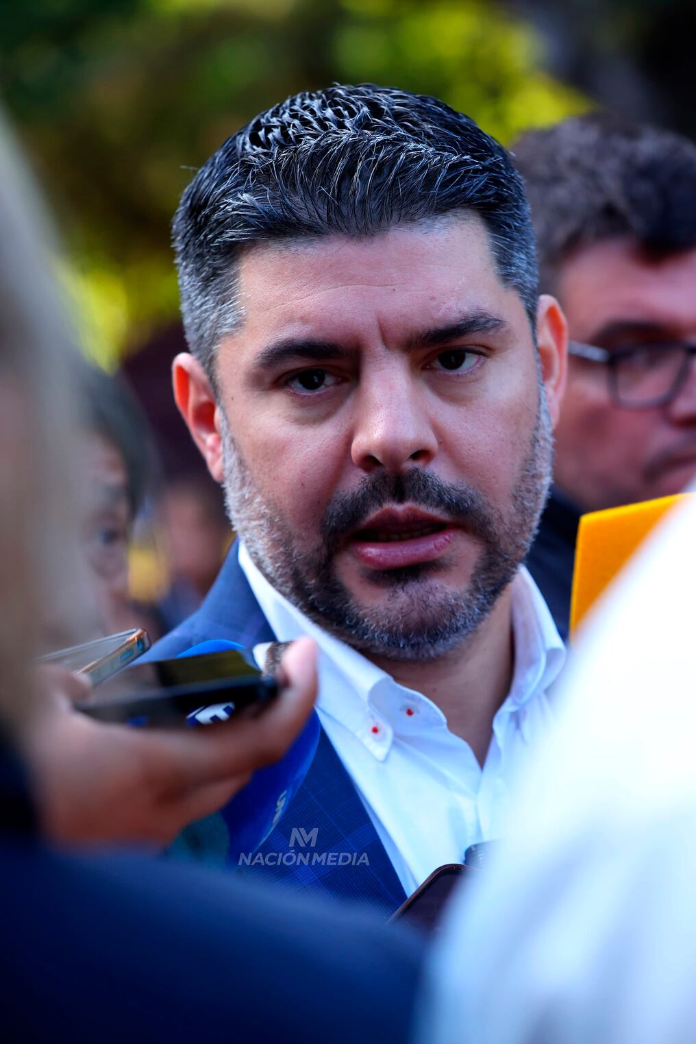 Óscar Rodríguez, intendente de Asunción. Foto: Matías Amarilla