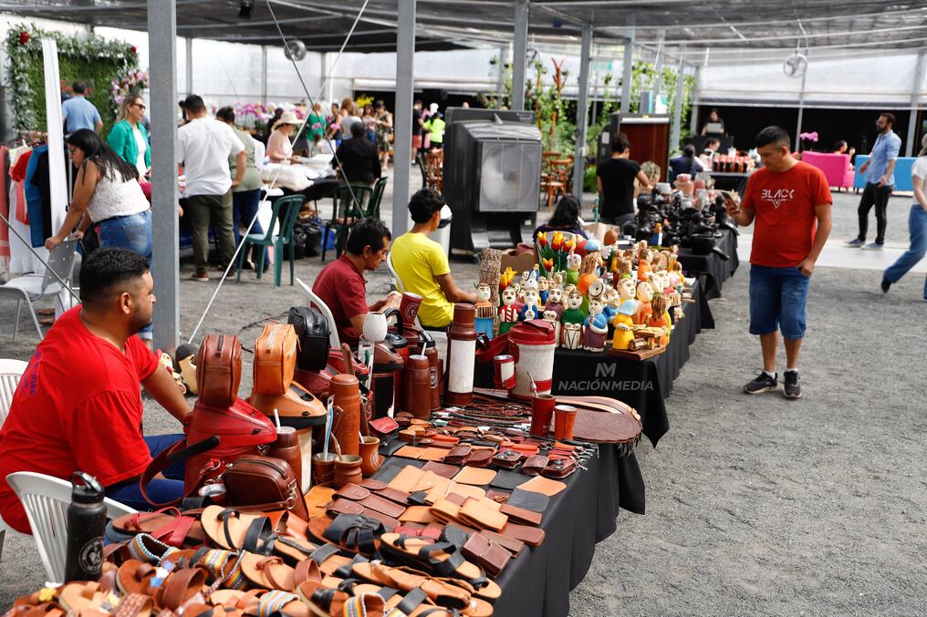Una gran cantidad de expositores se encuentran presentes este sábado y domingo en la Flori Feria. Foto: Emilio Bazán