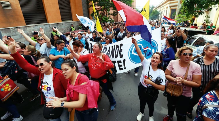 Las movilizaciones se realizarán mañana y el miércoles.FOTO: ARCHIVO