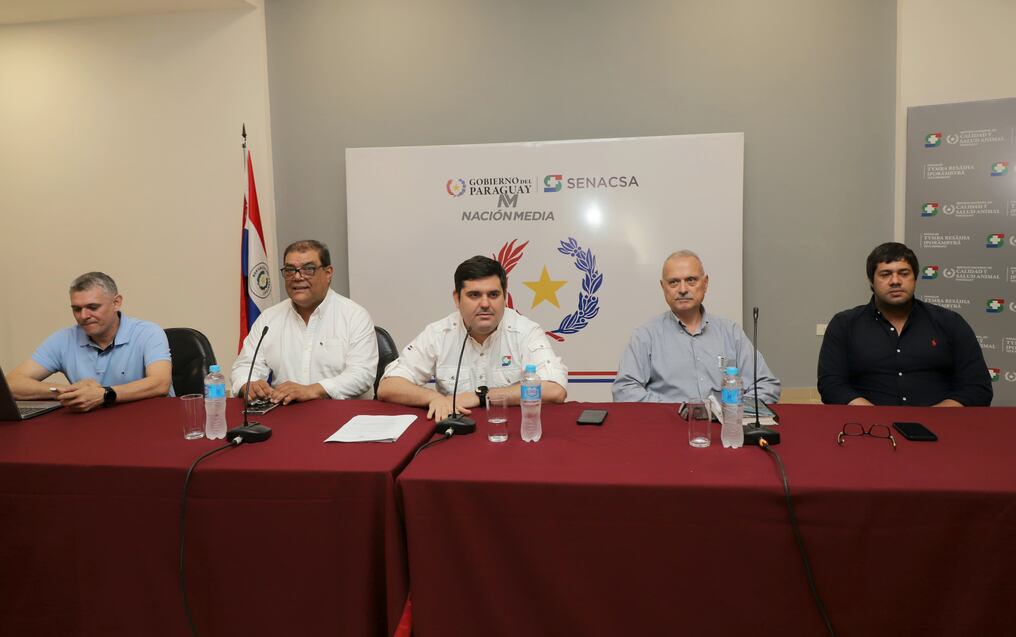 La presentación se realizó este viernes por la mañana, en las nuevas oficinas del Senacsa. Foto: Roberto Zarza  