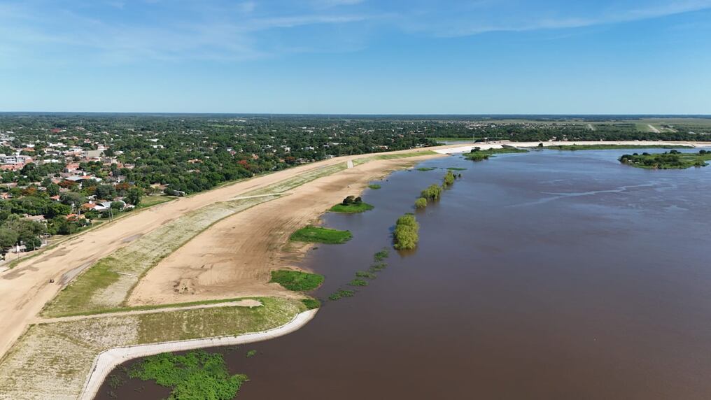 La playa cuenta con una extensión de un kilómetro y está habilitada por el Mades. Foto: Gentileza 