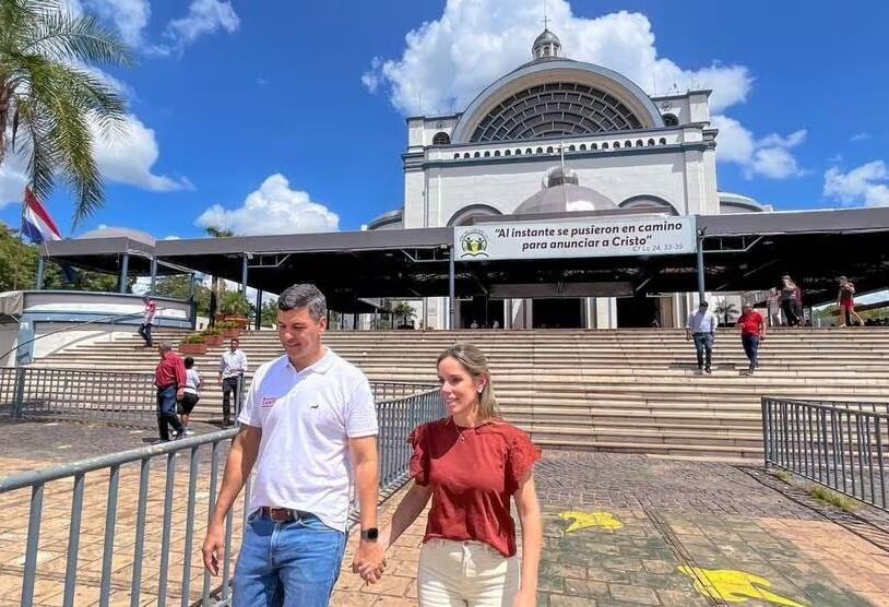 El mandatario Santiago Peña acudirá a su primera misa central como jefe de Estado tras su contundente victoria en las pasadas elecciones generales del 30 de abril. Foto: Gentileza