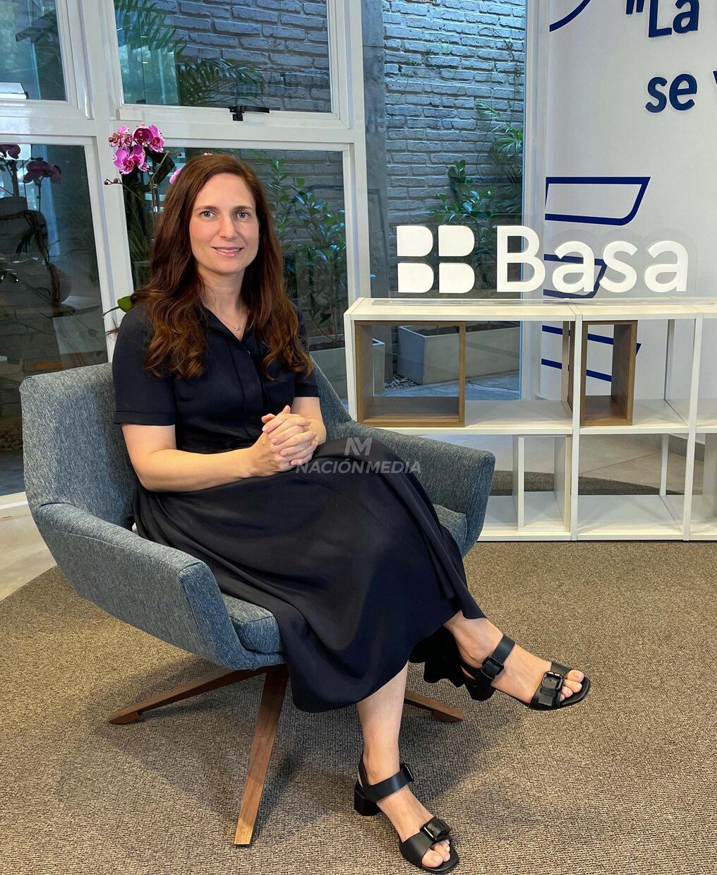 La directora ejecutiva de la compañía, Agostina Pechi, destacó que el país ha logrado un marco muy bueno para la infraestructura. Foto: Melissa Palacios