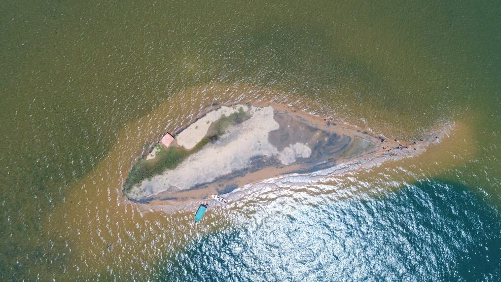 Desde la Senatur indicaron que la situación del atractivo turístico es uno de los temas prioritarios, por lo cual se buscarán soluciones y alternativas tras su recubrimiento de agua. Foto: Gentileza
