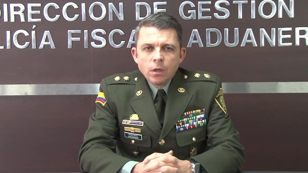 Juan Carlos Buitrago fue dado de baja de la Policía Fiscal y Aduanera (Polfa) de Colombia en febrero de 2020. Foto: Archivo