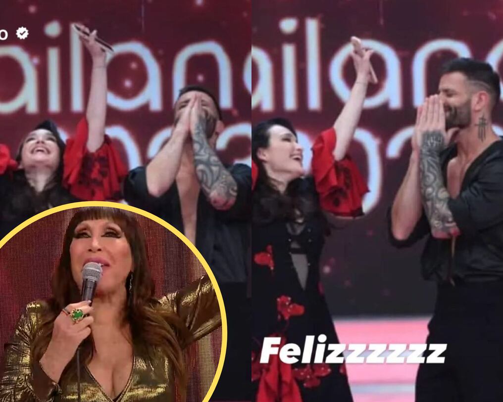 Moria Casán salvó a Lali González de la eliminación del "Bailando". Foto: Gentileza