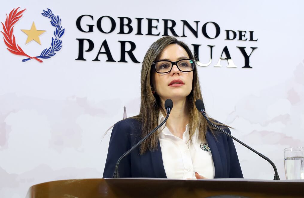 Paula Carro, vocera del Ejecutivo, habló de los trabajos realizados por el Gobierno en torno al suministro de energía eléctrica. Foto: Gentileza