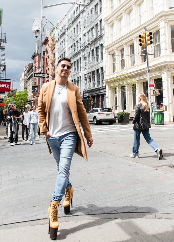 Christian Ferreira, actor, nutricionista e instagramer.