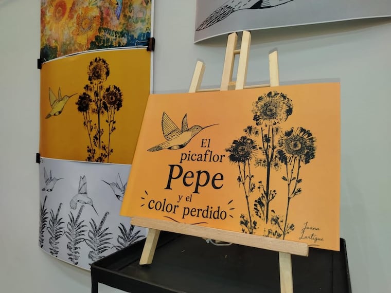 Obra ilustrada integra “¿De dónde nacen los cuentos?”.