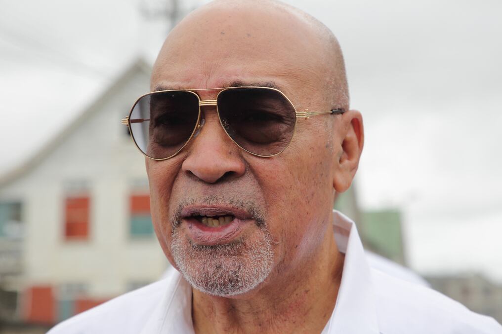 El expresidente estuvo prófugo de la justicia por el asesinato de opositores políticos hace cuatro décadas. Foto: Ranu Abhelakh/AFP