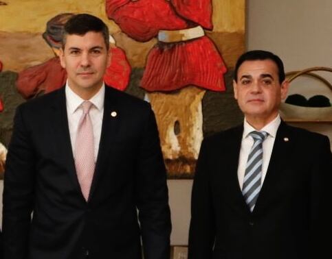 El presidente electo, Santiago Peña, y el ministro designado para su gabinete, Rubén Ramírez Lezcano, viajarán este martes a Argentina. Foto: @Santipenap