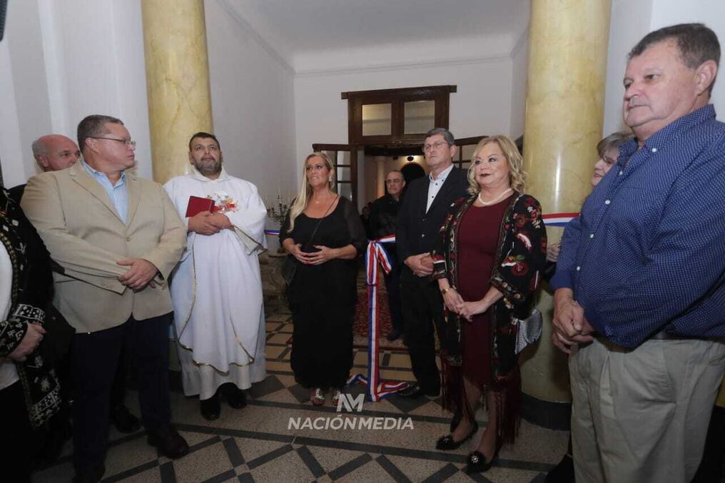 La actividad contó además con la bendición religiosa con la presencia de los propietarios del lugar e invitados especiales. Foto: Eduardo Velázquez