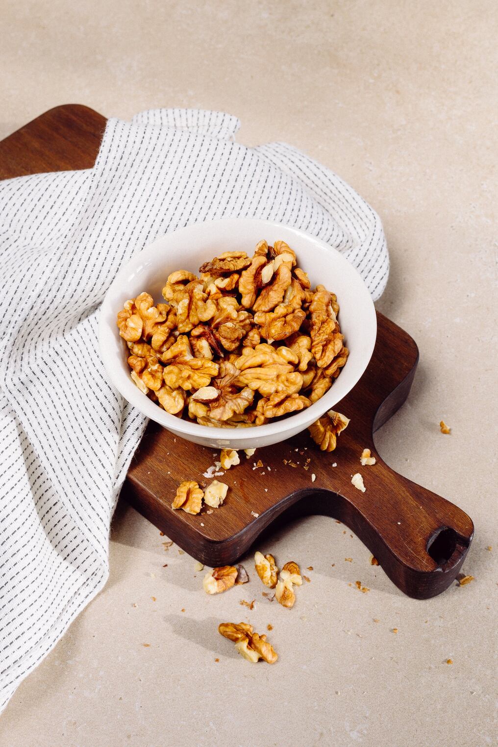 Las nueces son los frutos secos más sanos y se destacan por su riqueza en omega-3. Foto: Pexels