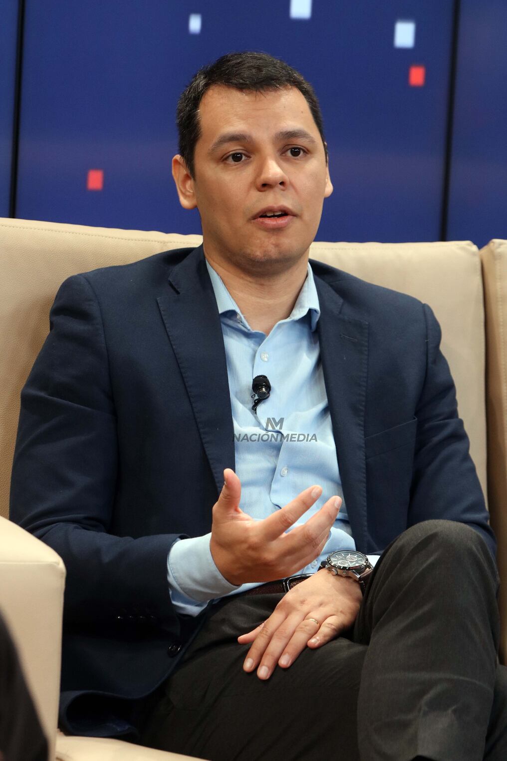 El economista Jorge Garicoche considera que la reducción en la presión cambiaria se debe, entre otros factores, a una recuperación de la balanza comercial. Foto: Pánfilo Leguizamón