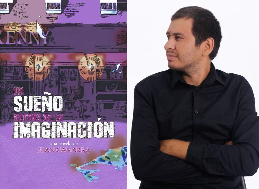 Tras una década dedicado a la escritura, Juan Gamarra celebra la publicación de su primera obra propia. Foto: Gentileza