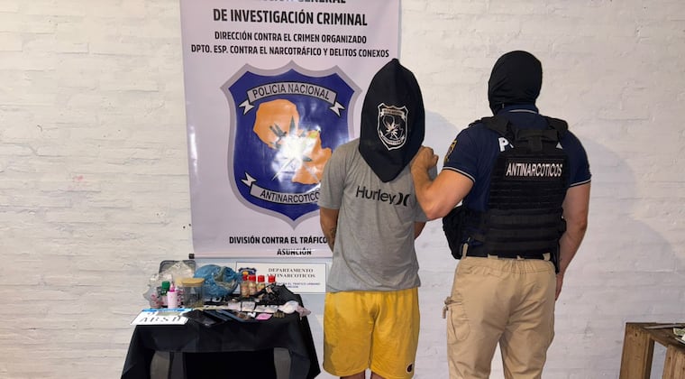 Detienen a venelozano que operaba laboratorio clandestino de drogas sintéticas Detienen a venelozano que operaba laboratorio clandestino de drogas sintéticas