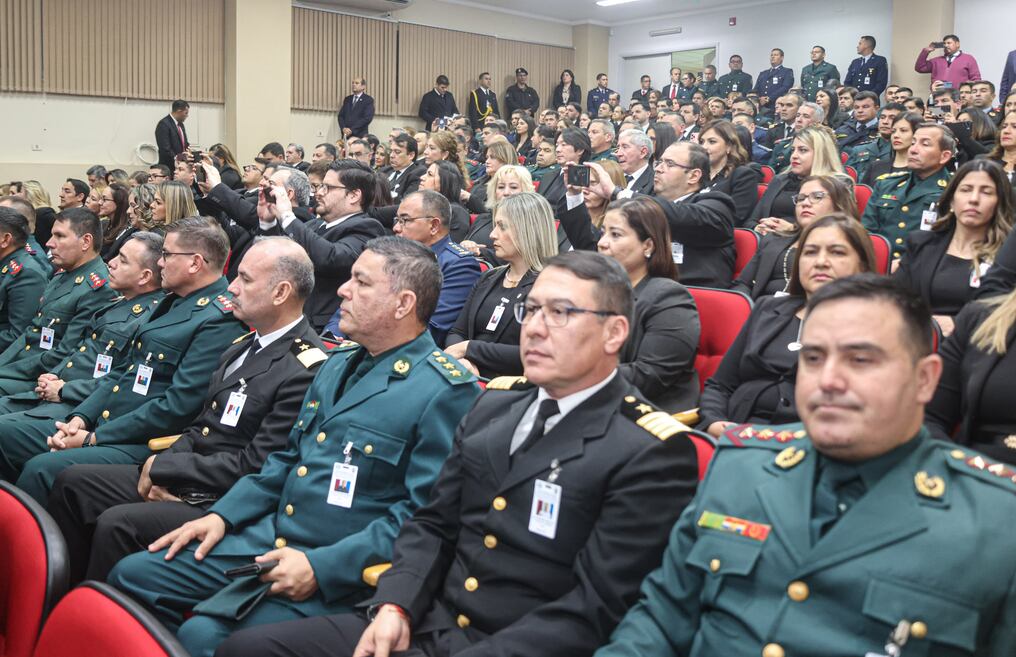 Autoridades en materia de seguridad asistieron al evento. Foto: Gentileza