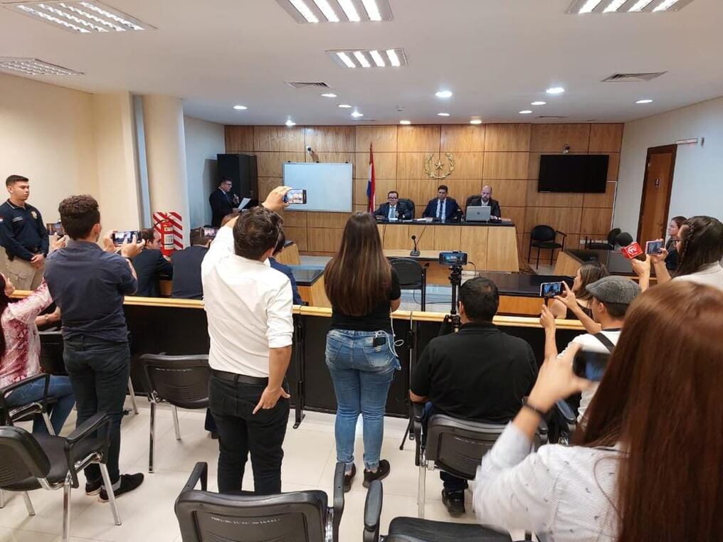 Un Tribunal de Sentencia condenó a un español por amenazar a un periodista en Villarrica. Foto: Gentileza