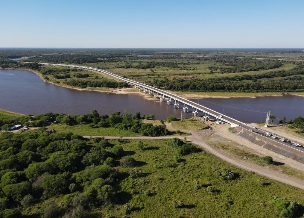 El 5 de octubre, coincidiendo con el Día del Camino, se habilitó parcialmente el tramo que conecta Pilar con Alberdi. Foto: @mopcparaguay