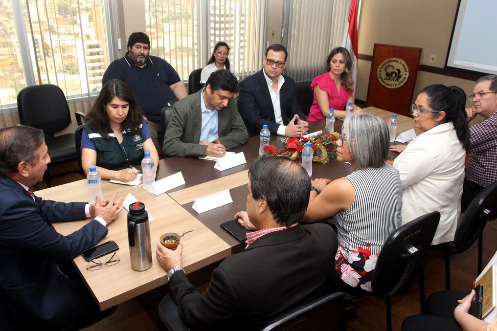 El Senave informó que tras la visita la delegación entregará un informe a corto plazo sobre las verificaciones realizadas. Foto: Gentileza