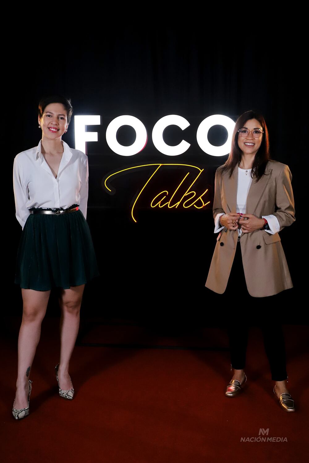 Eleonora Turk y Karen Matínez - Foco Talks. Foto: Carlos Juri.