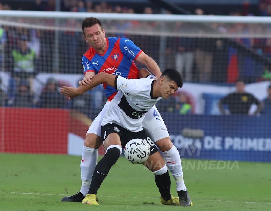 Eduardo Brock, quien tuvo un buen rendimiento en el clásico, será
baja el domingo ante Luqueño.FOTO:JORGE JARA – NACIÓN MEDIA
