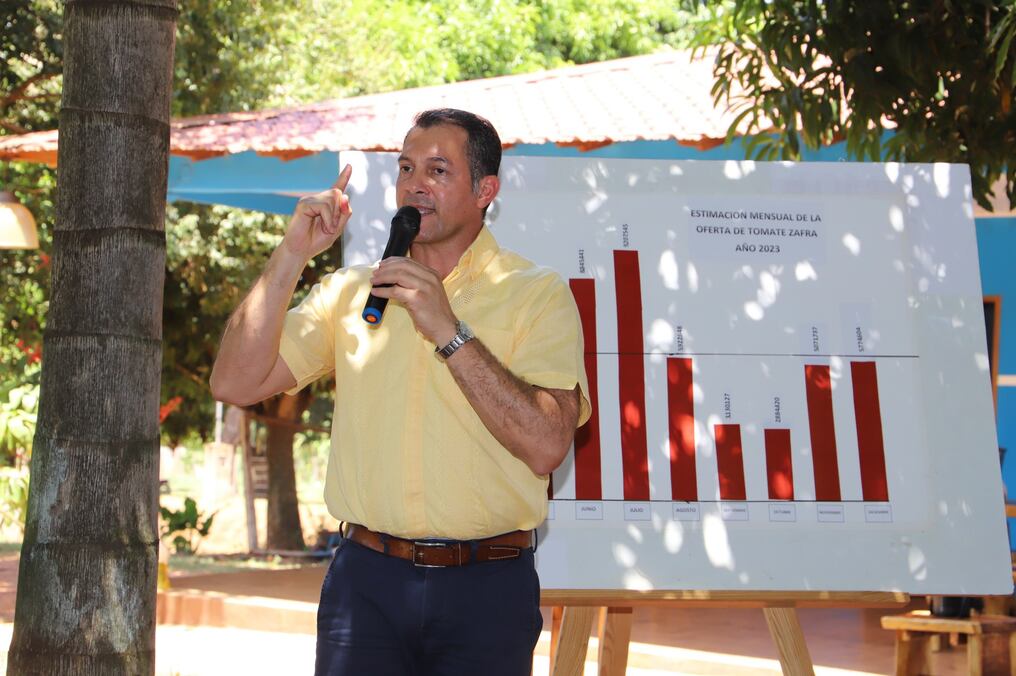 El lanzamiento fue llevado a cabo en la Comunidad Zapallo, en el distrito de 3 de Febrero del departamento de Caaguazú. Foto: Gentileza