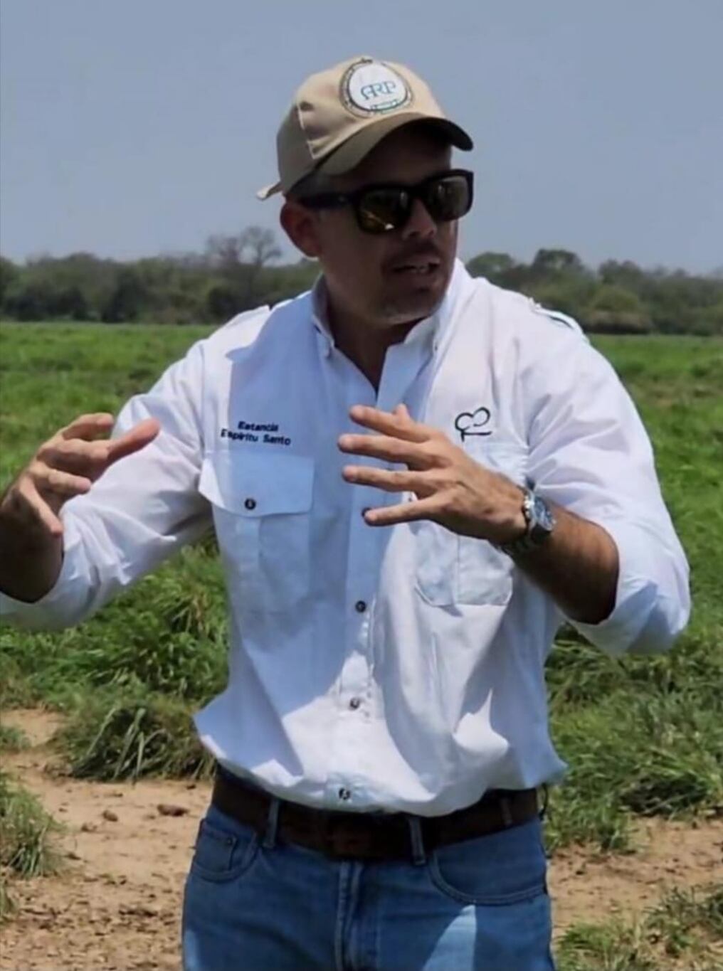 Martín Filártiga, secretario general de la Asociación Rural del Paraguay (ARP) y presidente de la Regional Central Chaco ARP. Foto: Gentileza 