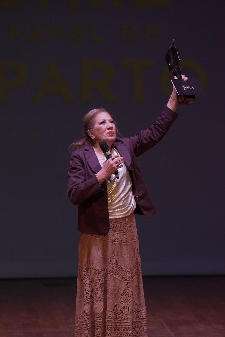 Teresa Barriocanal, Mejor Actriz de Reparto. Foto: Rodrigo Ocampo