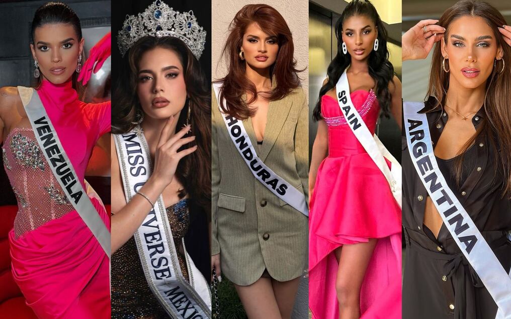 Ileana Márquez Pedroza, María Fernanda Beltrán, Stephanie Cam, Michelle Jiménez y Magali Benejam. Foto: Gentileza