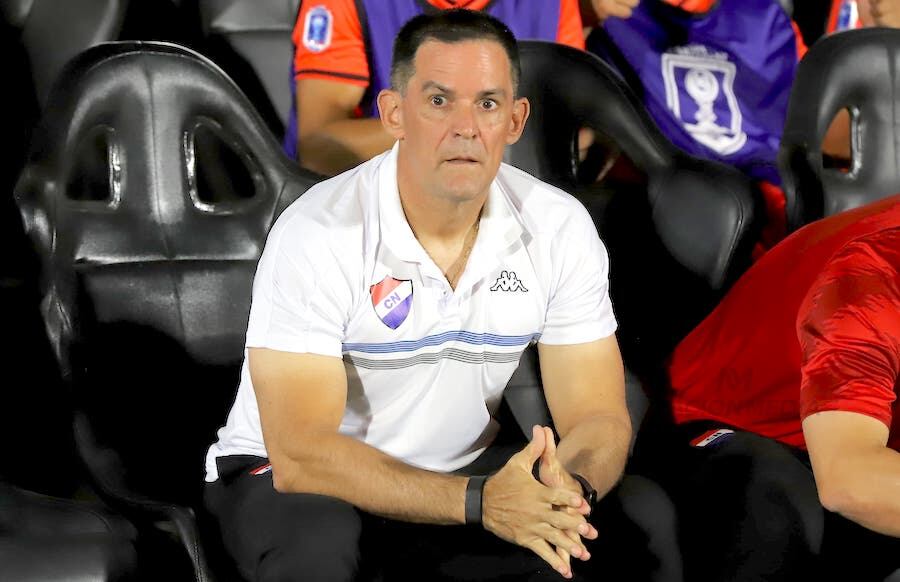 Víctor Bernay, técnico de Nacional.FOTO: NÉSTOR SOTO
