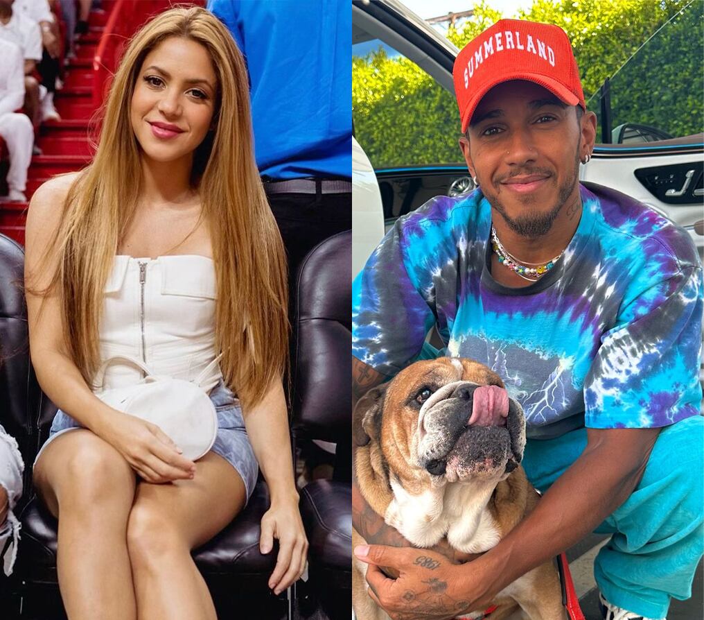 Afirman que Shakira y Lewis Hamilton tendrán unas vacaciones en el Caribe. Foto:@Shakira/@LewisHamilton