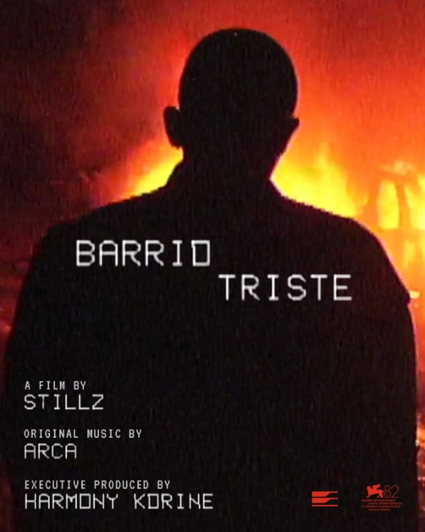 Portada de la película “Barrio Triste”, de Stillz.