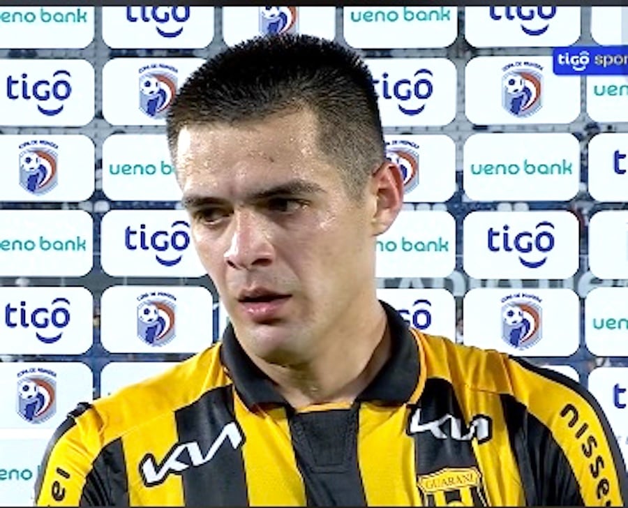 Luis Martínez, jugador de Guaraní