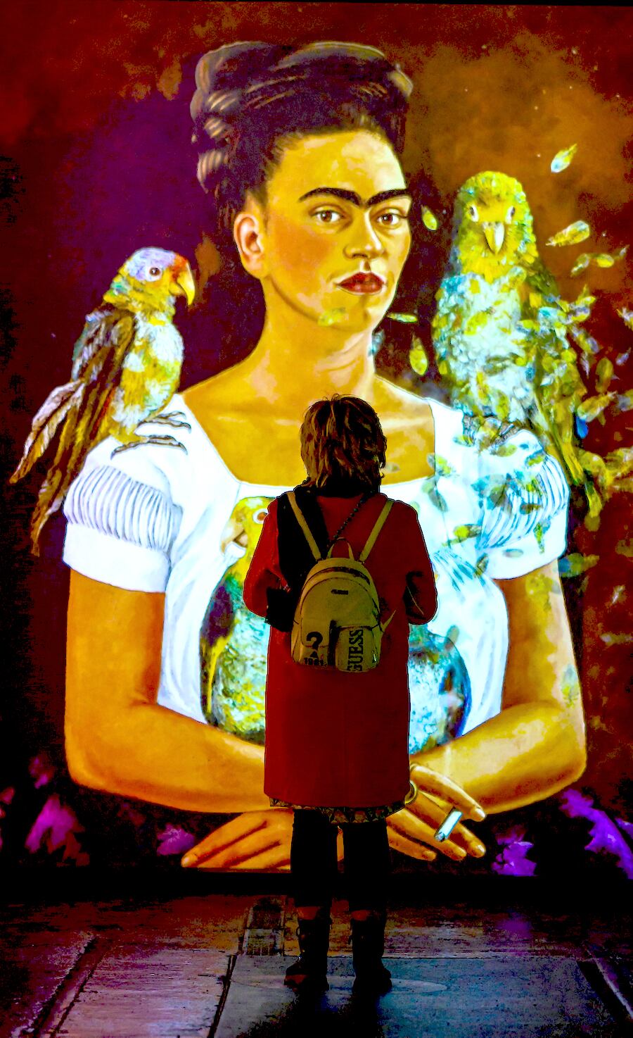 Frida cuenta su vida en un documental que se podrá ver en marzo.FOTO: AFP
