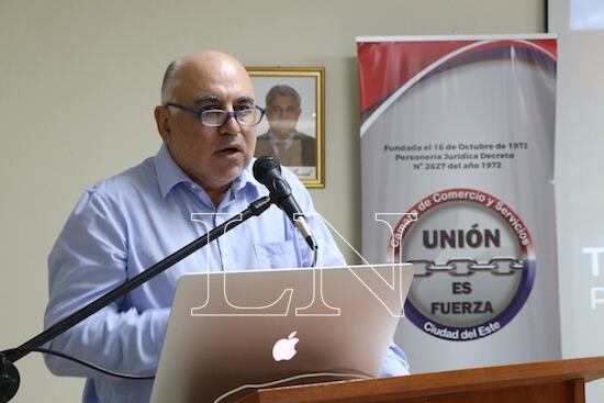 Juan Vicente Ramírez, empresario de Ciudad del Este. Evaluó al 2023 como el año del crecimiento, la recuperación y la superación del periodo de pre-pandemia. Foto: Archivo