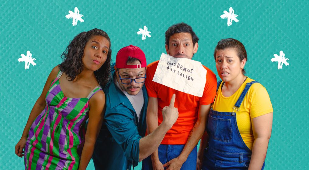 La obra teatral se presenta en The Comedy Club Asunción. Foto: Gentileza