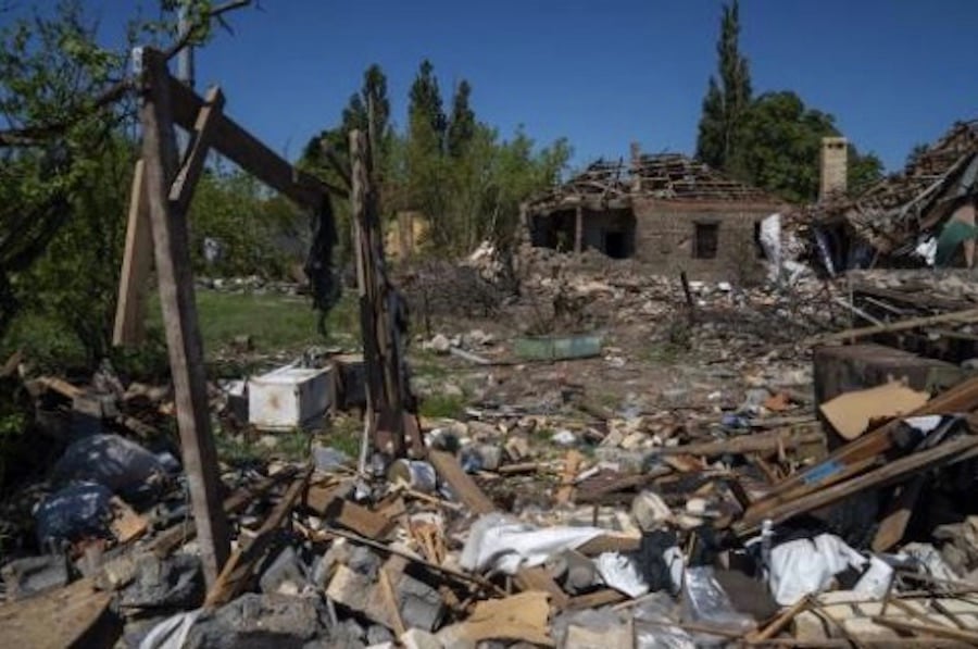Durante la noche, Rusia lanzó contra Ucrania 355 drones, un “récord” desde el inicio de su invasión en febrero de 2022. Foto: AFP