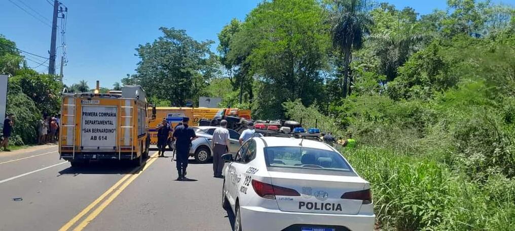 Fatal imprudencia: una familia pereció debido a que uno de los conductores involucrados en el triple choque estaba conduciendo bajo los efectos del alcohol. Foto: Gentileza