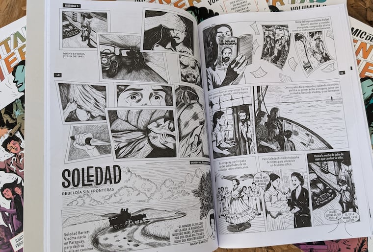 El volumen 2 del cómic de “Ventanas Abiertas” será lanzado en el Centro Cultural del Puerto de Asunción. Foto: Gentileza - Fábrica Memética