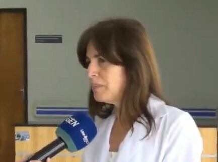 La doctora Carlina Campos se refirió al sistema de atención en el Centro de Medicina Física y Rehabilitación del IPS. Foto: Captura de pantalla